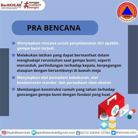 Mitigasi Bencana Gempa Bumi, Simak Langkah-langkah mulai dari Pra, Saat ...