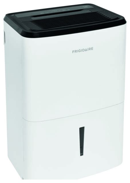 Energy Star 50-Pint Dehumidifier With Effortless Humidity Control, White - Contemporary ...