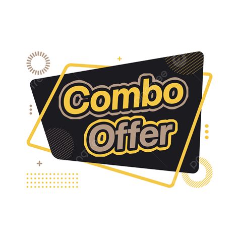 Design De Oferta De Combinação Para Promoção PNG , Rótulo De Oferta De ...