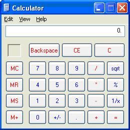 How to Use the Calculator in MS Windows XP Professional ...