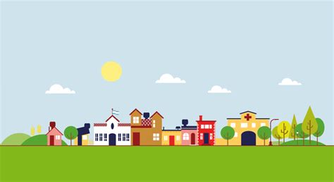 Small Town 2 - Openclipart