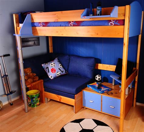 Stompa Casa High Sleeper Bunk Bed & Reviews | Wayfair UK | Loft bed, Bunk bed sets, Pink sofa bed