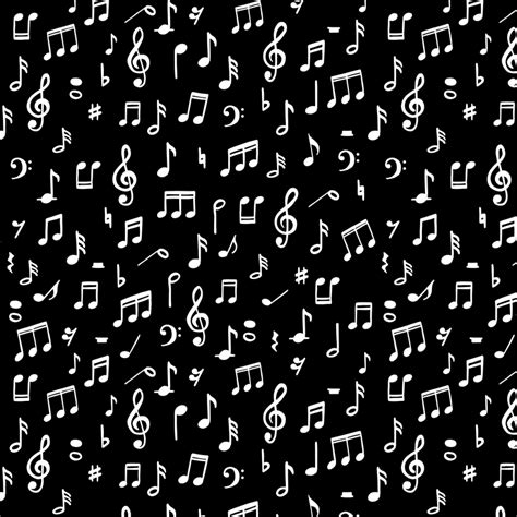 Music Notes Wallpapers Black And White