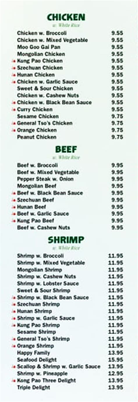 Perfect Diner Menu | Order Online | Delivery | Lincoln NE | Asian ...