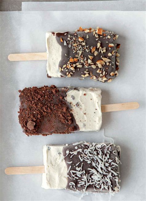 Homemade Ice Cream Bars Recipe | Leite's Culinaria