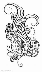 Free Abstract Coloring Pages For Adults Printable To sketch template