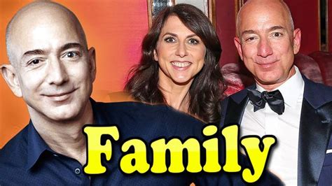 Jeff Bezos Family With Children and Wife MacKenzie Bezos 2020 ...