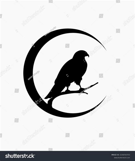 Eagle Logo Isolated Eagle On White Stock Vector (Royalty Free ...