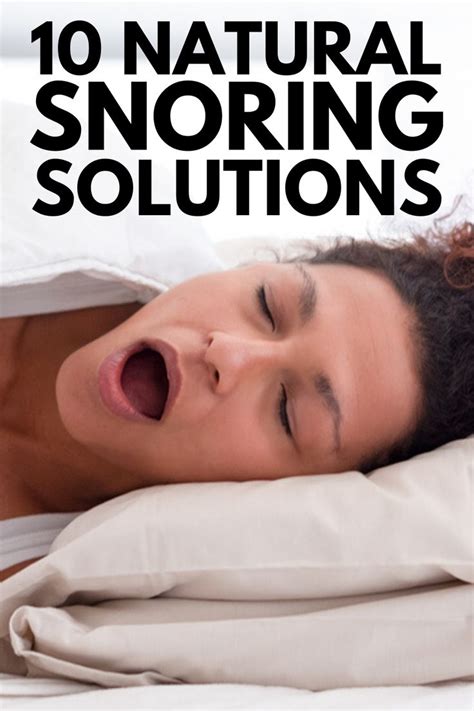 How to Stop Snoring: 10 Snoring Remedies that Actually Work! | How to stop snoring, Snoring ...