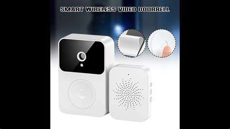 X9 Smart Wireless Doorbell Remote Control Video Smart Video Ring Doorbell Unboxing - YouTube