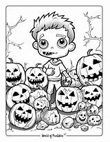 Spooky Fun Halloween Free Coloring Pages For Kids  Vrogueco sketch template