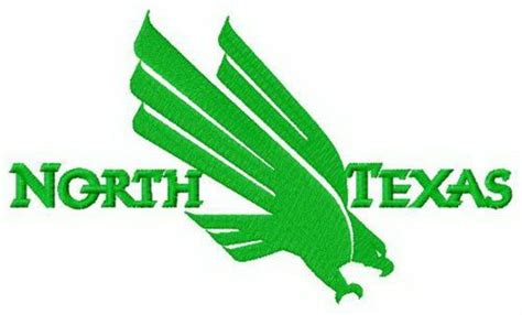 North Texas Mean Green logo embroidery design | Green logo, Embroidery logo, Embroidery designs