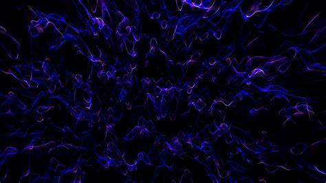 Dark Blue Waves Transparent Abstraction Background 4K HD Abstract ...