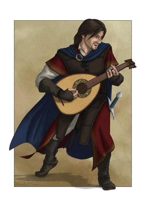 Bard on Pinterest | Long Hair Males, Elf and Hope Art