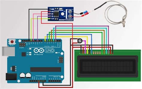 Industrial Thermometer With MAX6675 Thermocouple Arduino, 40% OFF