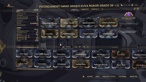 Not satisfied with nukor build : r/Warframe