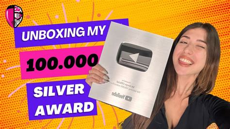 Unboxing My Silver Play Button Award for 100,000 Subscribers! - YouTube