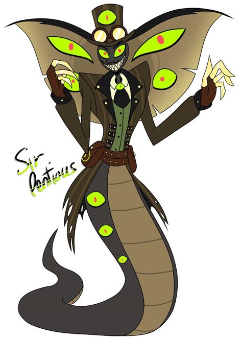 Sir pentious redesign (UPDATE) | Hazbin Hotel (official) Amino