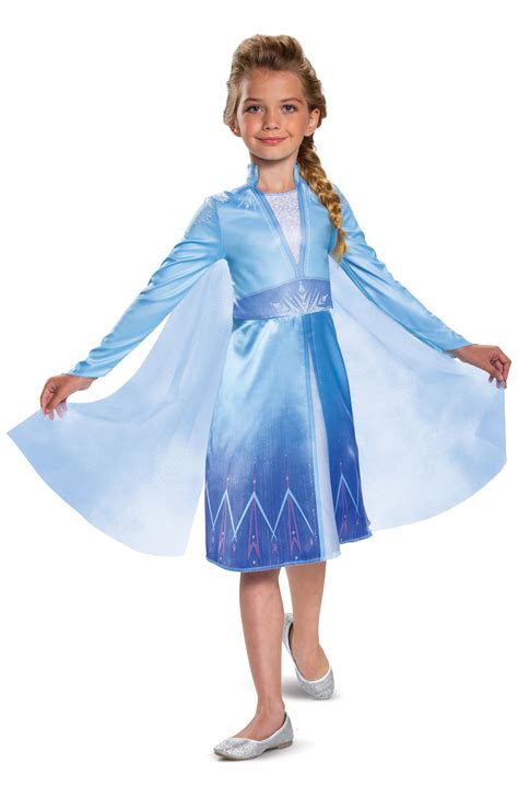 Frozen 2 Elsa Classic Toddler/Child Costume - PureCostumes.com