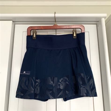 Adidas Stella Mccartney Dark Blue Tennis Skirt, Women's Fashion ...