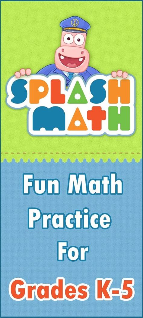 Pin by Splash Math - Fun Math Practice for Kids on Math activites at