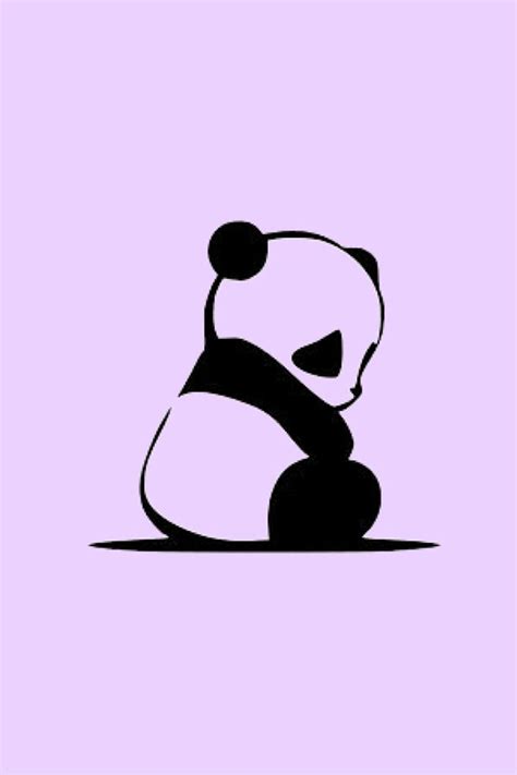 Cute Purple Panda HD phone wallpaper | Pxfuel