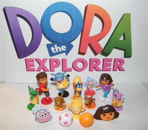 Dora the Explorer Sports Party Favor Set of 12 With 2 Rings - Etsy