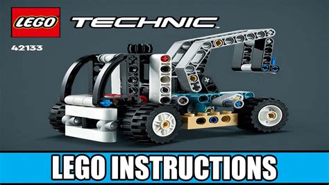 LEGO Instructions | Technic | 42133 | Telehandler (Book 2) - YouTube