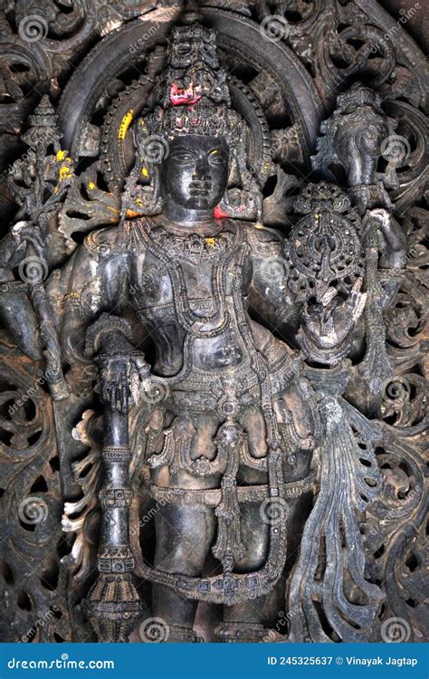 Belur, Karnataka, India - Dec 19 2021, Belur and Halebidu Temple ...