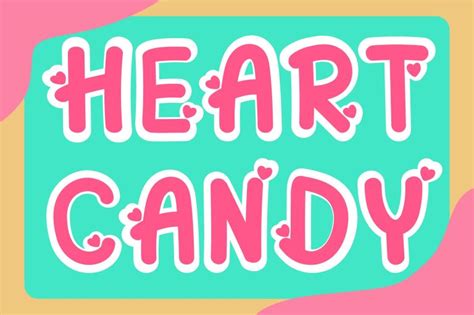 Candy Heart Font Free Download - FreeFontDL