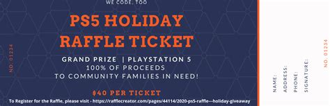 2020 PS5 Raffle - Holiday Giveaway | Raffle Creator