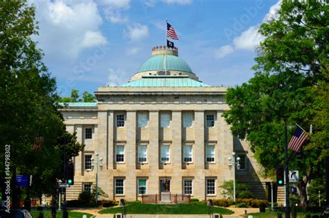 North Carolina State Capitol Building on a Sunny Day Stock Photo | Adobe Stock