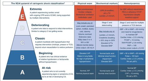 Scai Stages Of Shock