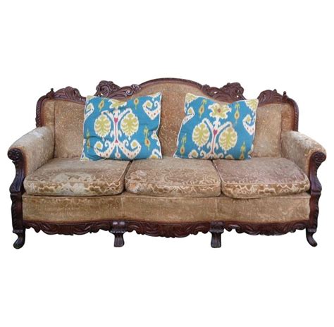 Art Nouveau Sofa - Chairish | Victorian sofa, Sofa, Art nouveau