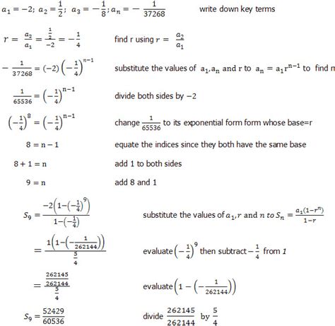 Geometric Progression - Series and Sums - An introduction to solving ...