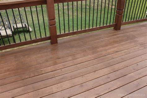 Stained Deck | Staining deck, Best deck stain, Deck stain colors