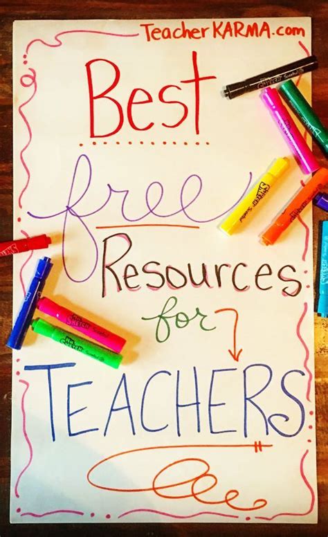 Teacher Freebies! — Teacher KARMA | Free teacher resources, Teacher ...