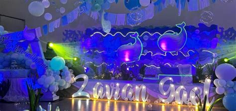 An Unforgettable Underwater Themed First Birthday Party for Zavian Gael! – The Monochrome