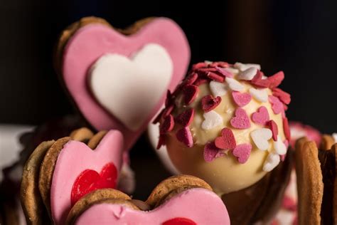 Pink and White Heart Shaped Cookies · Free Stock Photo