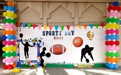 Sports day decoration in school | Sports day decoration, Sports day ...