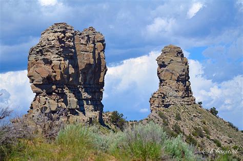 Chimney Rock National Monument in Colorado. Colorado photos taken by b.barstad. Pictures are to ...