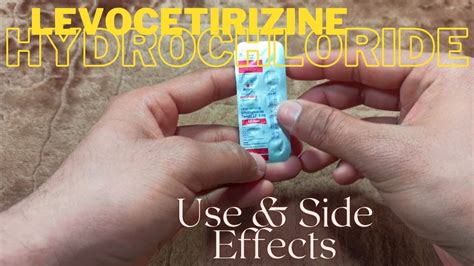 Levocetirizine Hydrochloride Tablet ip 5 Mg | Use & Side Effects | In ...