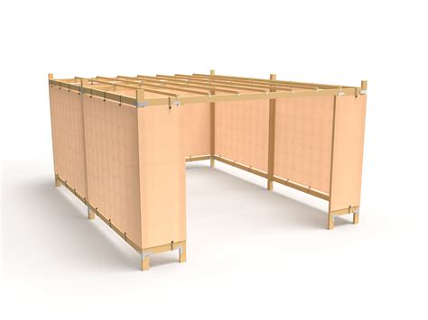 12x16 Wood-Frame Sukkah Kit - The Sukkah Project®