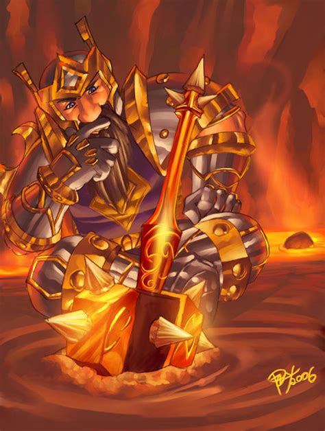 Sulfuras, the Hand of Ragnaros by pulyx on DeviantArt