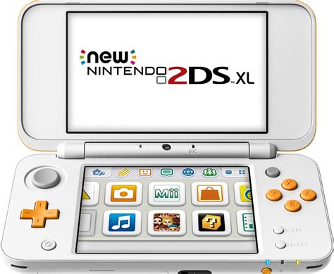 Best Buy: Nintendo New 2DS XL White/Orange JANSOAAB