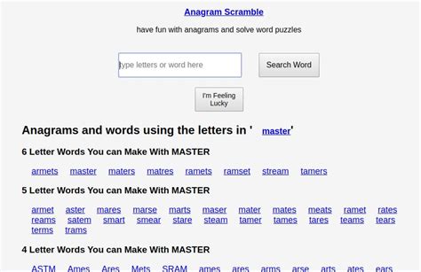 Anagram Generator: 11 Best FREE Anagram Generators in 2024