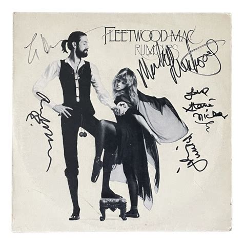 Fleetwood Mac Signed Rumours Vinyl LP - CharityStars