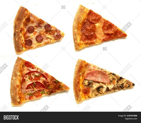 Four Slices Different Image & Photo (Free Trial) | Bigstock