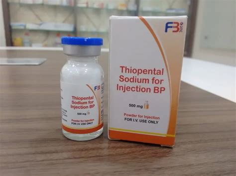 Thiopentone Sodium Injection, Strength: 1gm at Rs 61/vial in Surat | ID ...