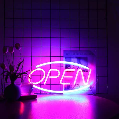 101+ Best Open Neon Sign For Business Store Decor